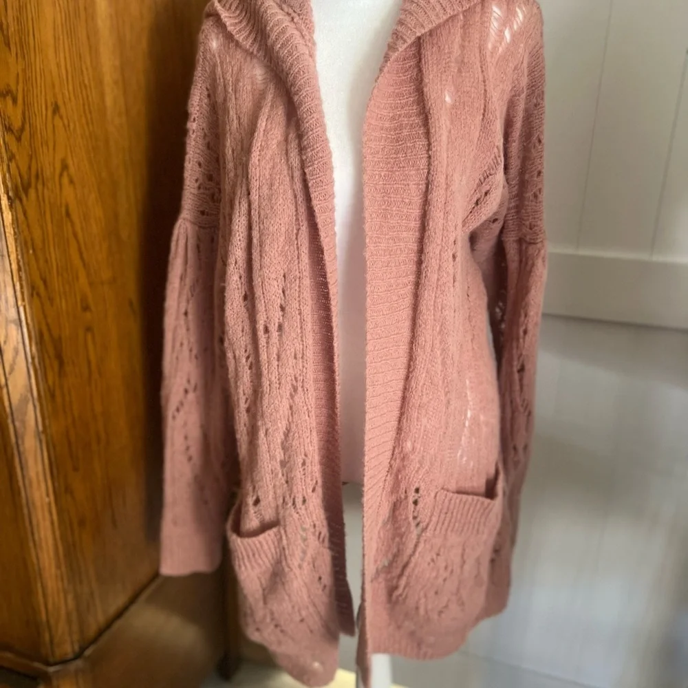 COPY - Free people lemon drop hooded cardigan